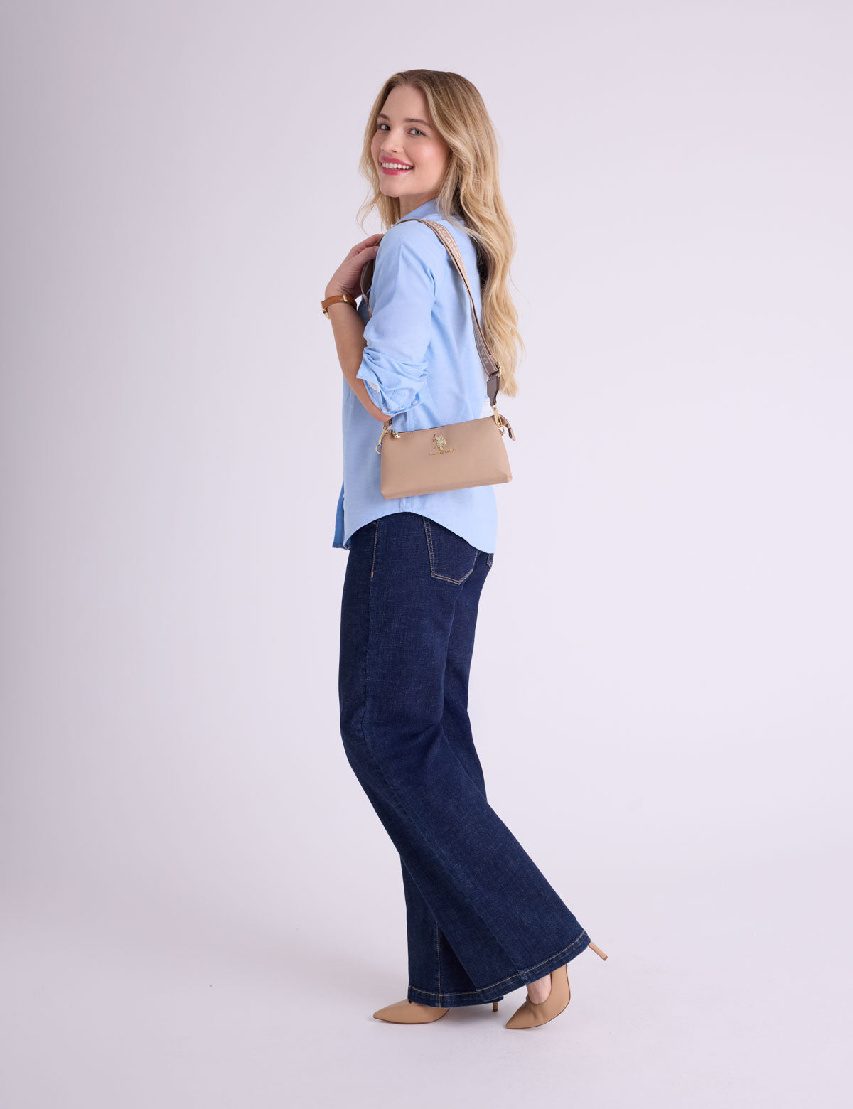 TOP ZIP MINI CROSSBODY BAG