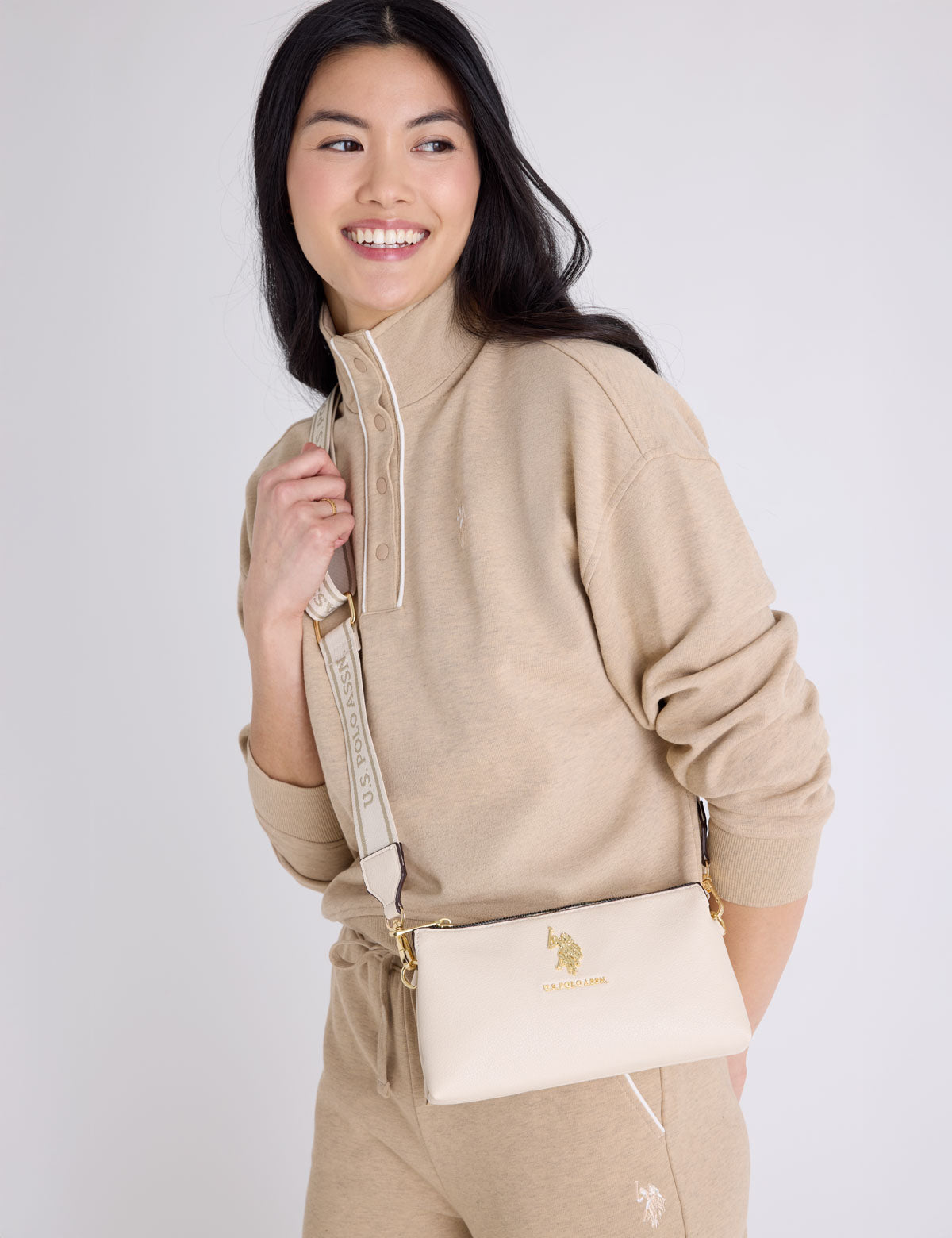 TOP ZIP MINI CROSSBODY BAG
