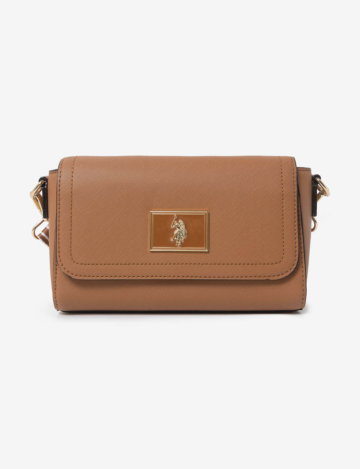 ENAMEL CROSSBODY BAG