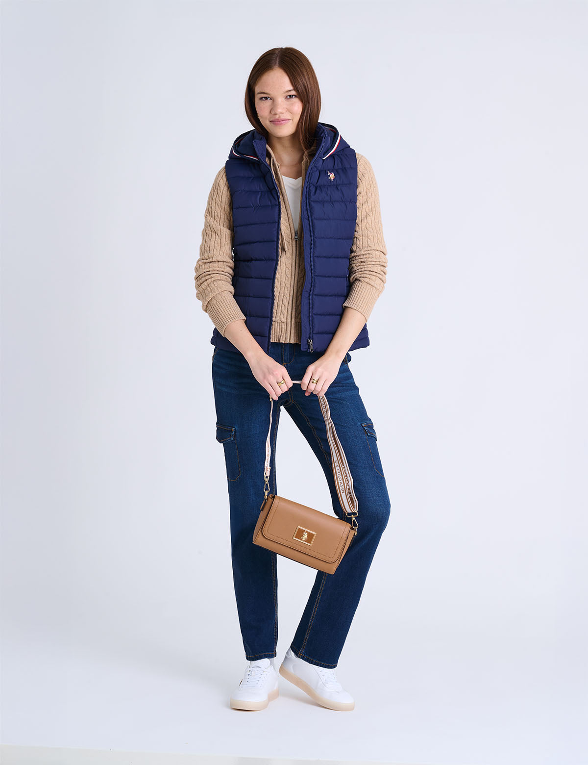 ENAMEL CROSSBODY BAG